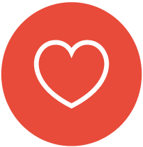 Heart health icon